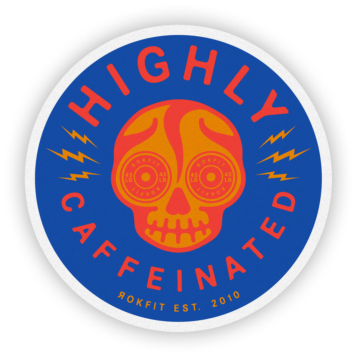 Highly Caffeinated - Sticker